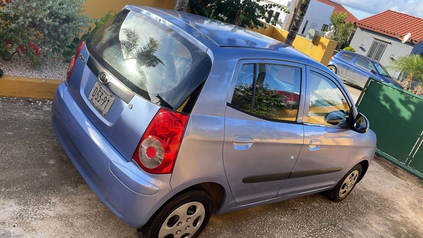 kia picanto - een stage op curacao