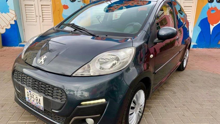 Peugot 107 - een stage op curacao