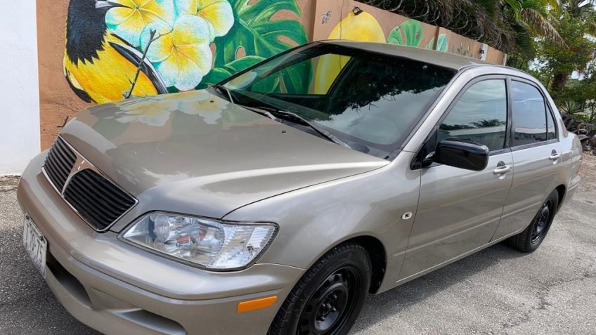 Mitsubishi lancer - een stage op curacao